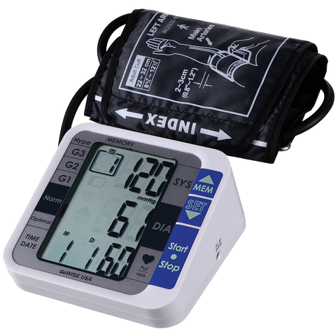 GoWISE USA GW22051 Digital Blood Pressure Monitor