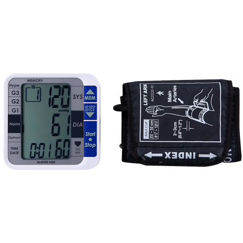 GoWISE USA GW22051 Digital Blood Pressure Monitor